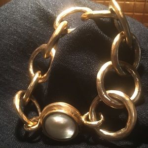8” Chico’s bracelet gold-tone